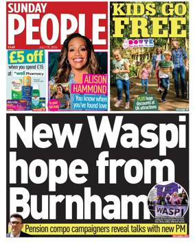 Cover of Sunday People