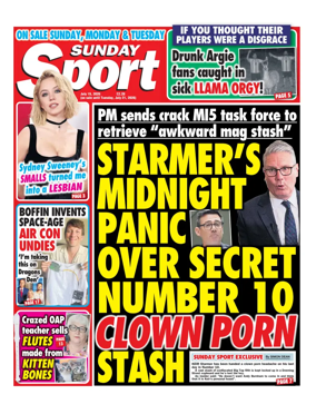 Cover of Sunday Sport