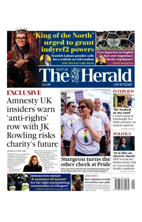 Cover of The Herald (Scotland)