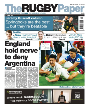 Cover of The Rugby Paper