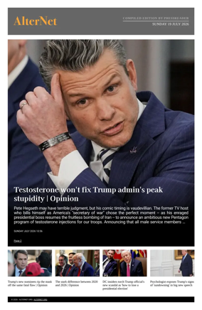 Cover of AlterNet