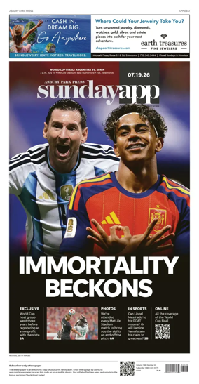 Cover of Asbury Park Press