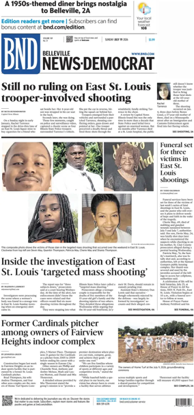 Cover of Belleville News-Democrat (Sunday)