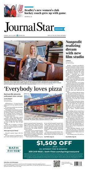 Cover of Journal Star (Peoria)