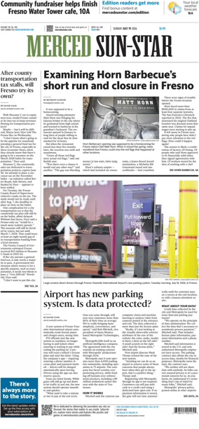 Cover of Merced Sun-Star (Weekend)