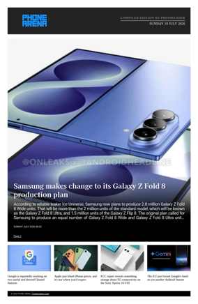 Cover of Phone Arena - Compiled Edition