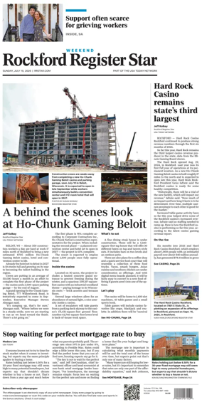 Cover of Rockford Register Star