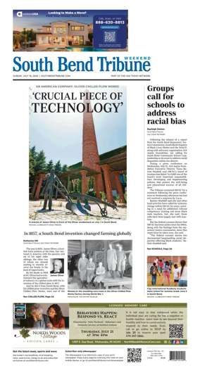Cover of South Bend Tribune