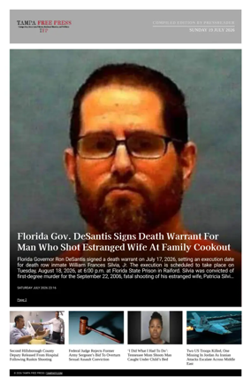 Cover of Tampa Free Press