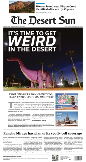 Cover of The Desert Sun