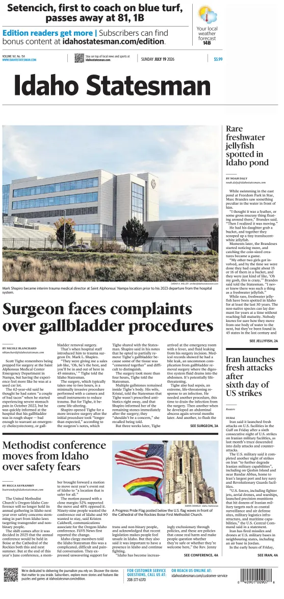 Cover of The Idaho Statesman (Sunday)