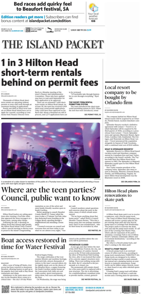 Cover of The Island Packet (Sunday)