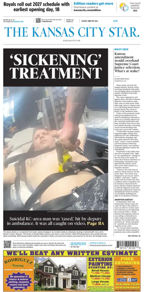Cover of The Kansas City Star (Sunday)
