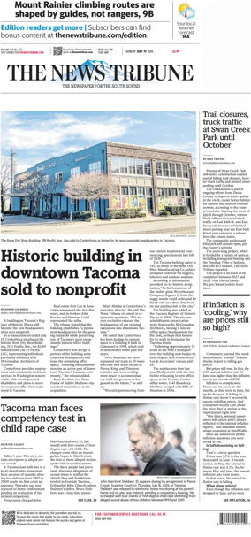 Cover of The News Tribune