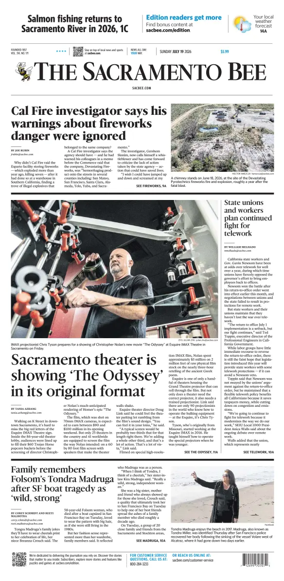Cover of The Sacramento Bee (Sunday)