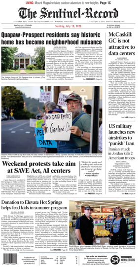 Cover of The Sentinel-Record
