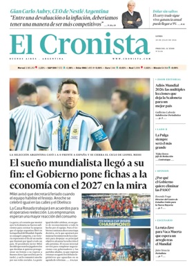Cover of El Cronista