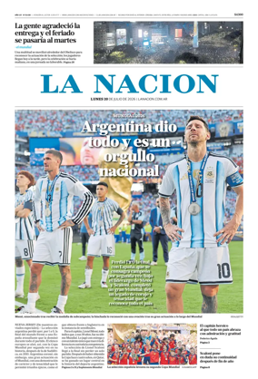Cover of La Nacion