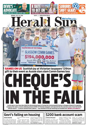 Cover of Herald Sun