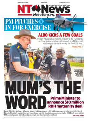 Cover of NT News