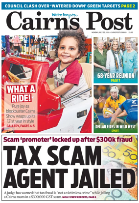 Cover of The Cairns Post
