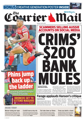 Cover of The Courier-Mail