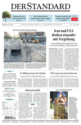 Cover of Der Standard
