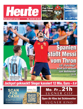 Cover of Heute - Wien Ausgabe