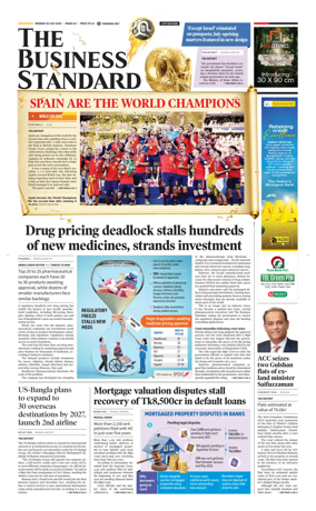 Cover of The Business Standard