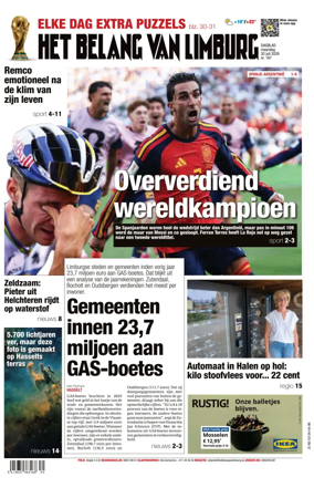 Cover of Het Belang van Limburg