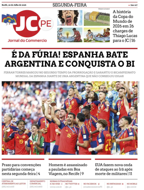 Cover of Jornal do Commercio