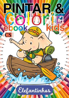 Cover of Pintar e Colorir Kids