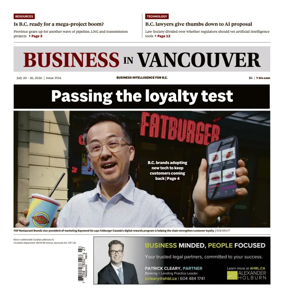 Cover of Business in Vancouver