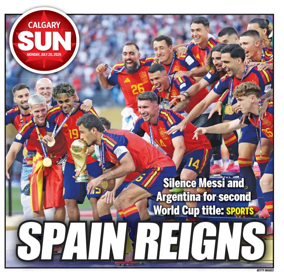 Cover of Calgary Sun