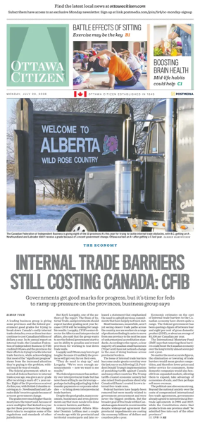 Cover of Ottawa Citizen