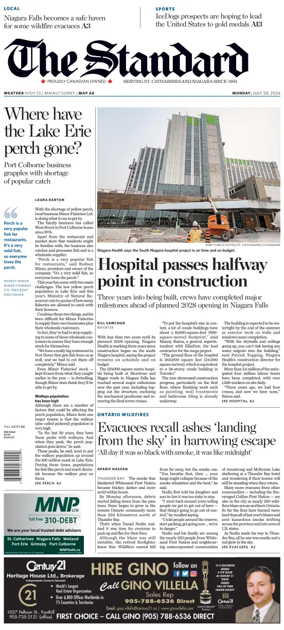 Cover of The Standard (St. Catharines)