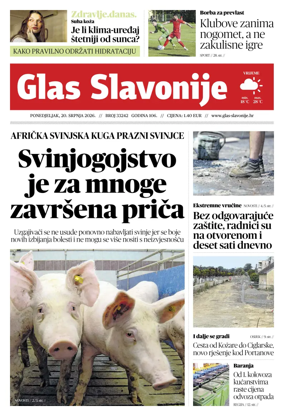 Cover of Glas Slavonije