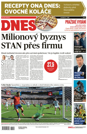 Cover of MF DNES