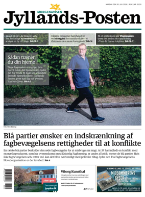 Cover of Jyllands-Posten