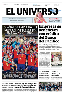 Cover of El Universo