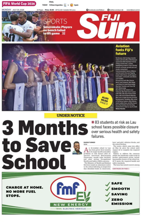 Cover of Fiji Sun