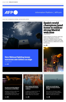 Cover of AFP English