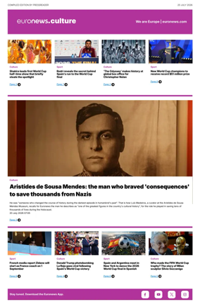 Cover of Euronews Culture and Sport Compiled Edition