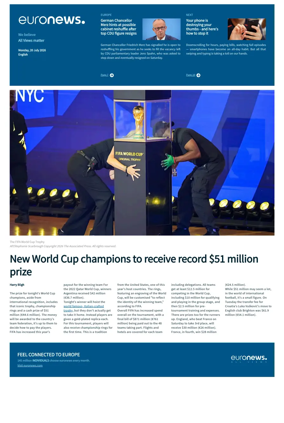 Cover of EuroNews (English Edition)