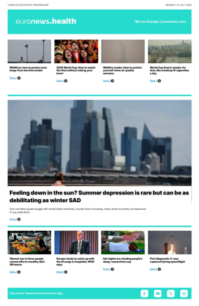 Cover of Euronews Health (English) Compiled Edition