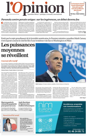 Cover of L'Opinion