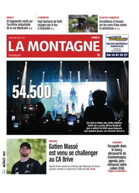 Cover of La Montagne (Correze)