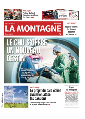 Cover of La Montagne (Montlucon)