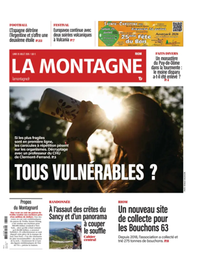 Cover of La Montagne (Riom)