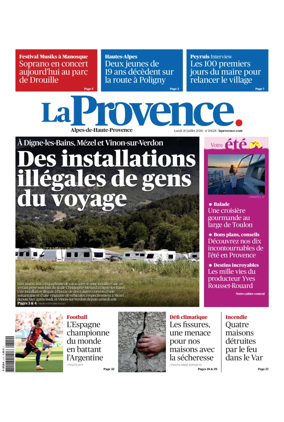 Cover of La Provence Alpes-de-Haute-Provence